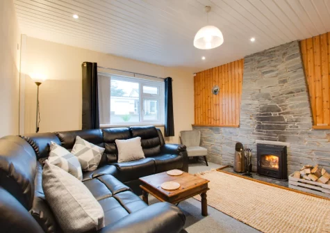 The living room at Ashwood, Saundersfoot