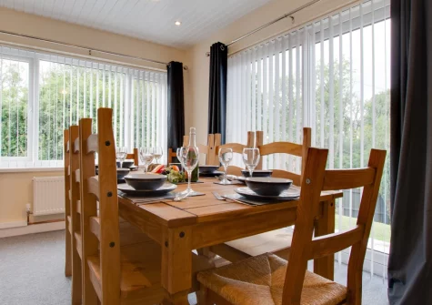 The dining room at Ashwood, Saundersfoot