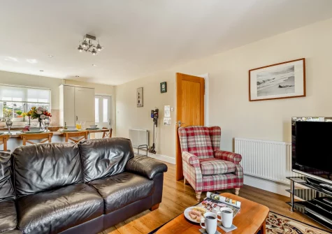 The living area at Awel Y Môr, Broad Haven