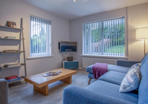 The living area at Bali Hai, Saundersfoot
