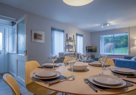 The dining area at Bali Hai, Saundersfoot