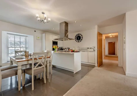The dining area at Bay View, Saundersfoot