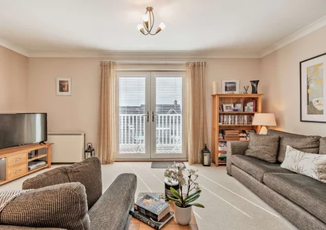 The living area at Beach Haven, Broad Haven