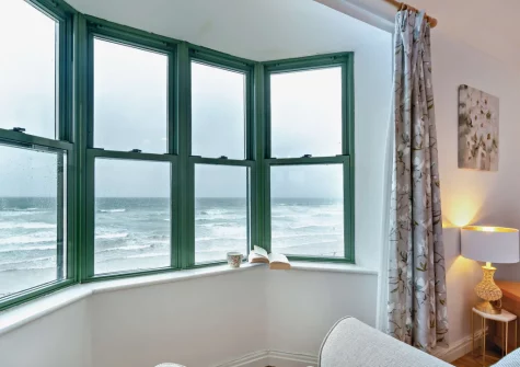 The living area at Beach View, Broad Haven