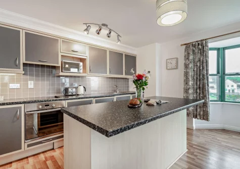 The kitchen at Beach View, Broad Haven