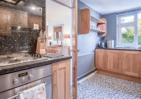 The kitchen at Beach View, Saundersfoot