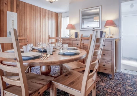 The dining area at Beach View, Saundersfoot