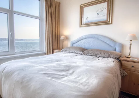 Bedroom #2 at Beach View, Saundersfoot