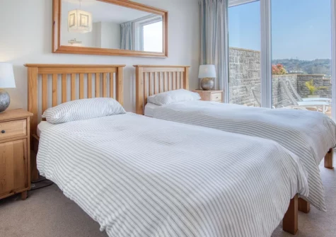 Bedroom #3 at Beach View, Saundersfoot