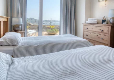 Bedroom #3 at Beach View, Saundersfoot