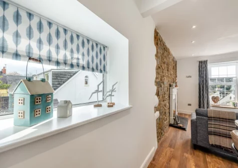The living area at Beachy View at Harbour Heights, Saundersfoot