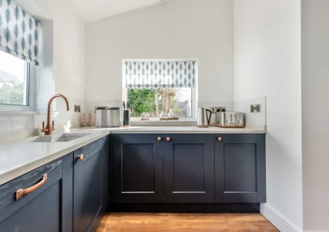 The kitchen at Beachy View at Harbour Heights, Saundersfoot