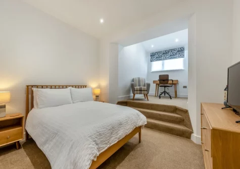 Bedroom #1 at Beachy View at Harbour Heights, Saundersfoot