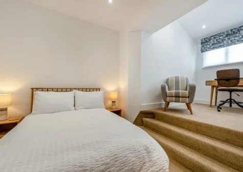 Bedroom #1 at Beachy View at Harbour Heights, Saundersfoot