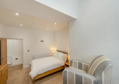Bedroom #1 at Beachy View at Harbour Heights, Saundersfoot