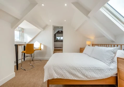 Bedroom #2 at Beachy View at Harbour Heights, Saundersfoot