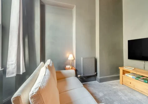 The second living room at Beaufort Apartment, Tenby