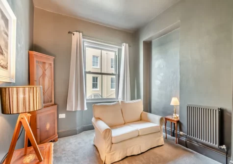 The second living room at Beaufort Apartment, Tenby