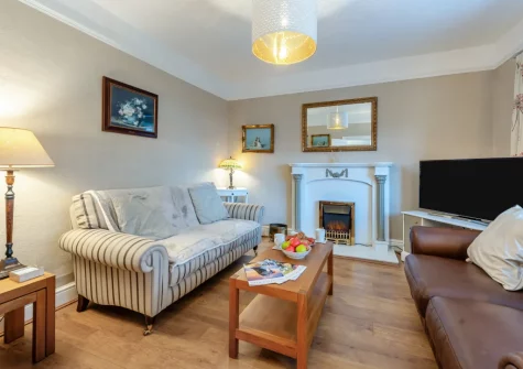 The living room at Beech Tree Cottage, Saundersfoot