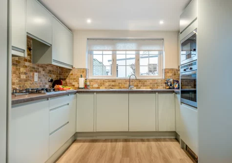 The kitchen at Beech Tree Cottage, Saundersfoot