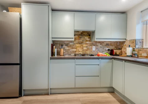 The kitchen at Beech Tree Cottage, Saundersfoot