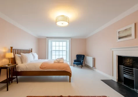 Bedroom #1 at Belle Vue House, Tenby