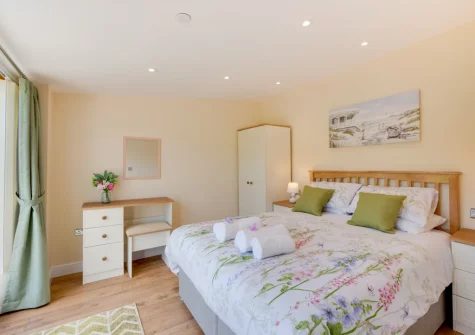 The bedroom at Beudy Bach, Llanrwst