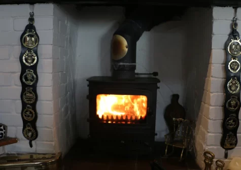The living area at Blochdy, Brynsiencyn