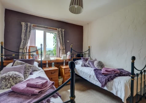 Bedroom #2 at Blochdy, Brynsiencyn