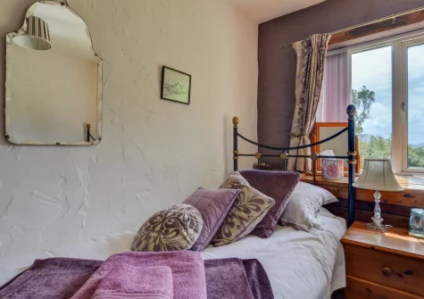 Bedroom #2 at Blochdy, Brynsiencyn