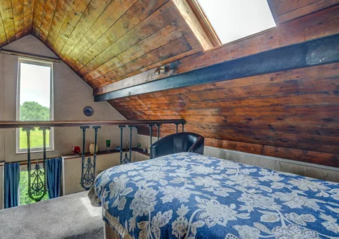 Bedroom #3 at Blochdy, Brynsiencyn
