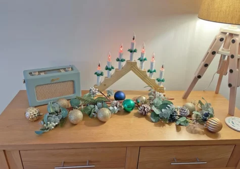 Bluebell House is beautfully decorated for Christmas