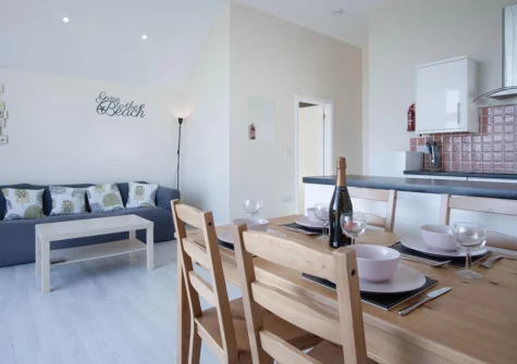 The dining area at Bluebird, Pendine