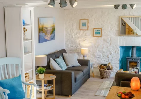 The living area at Bon Accorde, Goodwick