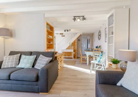 The living area at Bon Accorde, Goodwick