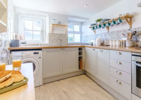 The kitchen at Bon Accorde, Goodwick