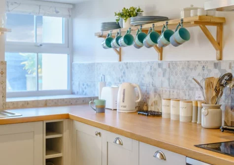 The kitchen at Bon Accorde, Goodwick