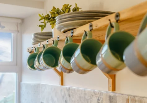 The kitchen at Bon Accorde, Goodwick