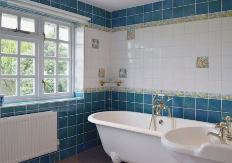 The bathroom at Bounty Manor, Llanddewi Velfrey