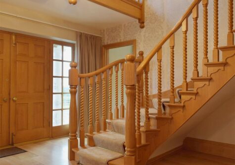The entrance & hallway at Bounty Manor, Llanddewi Velfrey