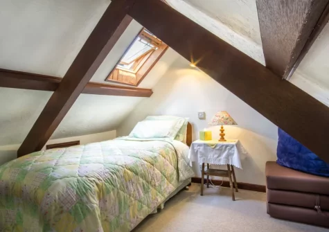 Bedroom #2 at Bridge Cottage, Cresselly