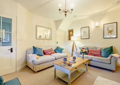 The living room at Brig-Y-Bwlch, Maentwrog