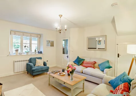 The living room at Brig-Y-Bwlch, Maentwrog