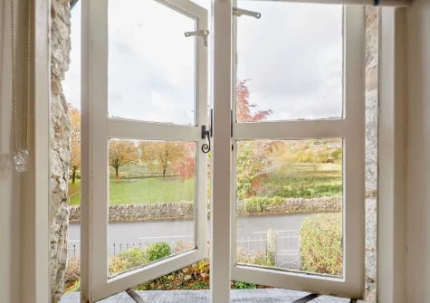 The view from bedroom #1 at Brig-Y-Bwlch, Maentwrog