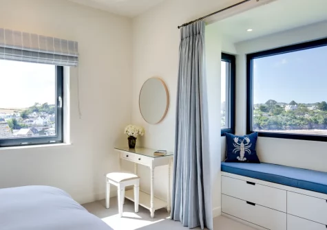 Bedroom #1 at Bryn Benar, Abersoch