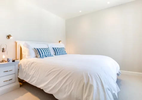 Bedroom #3 at Bryn Benar, Abersoch