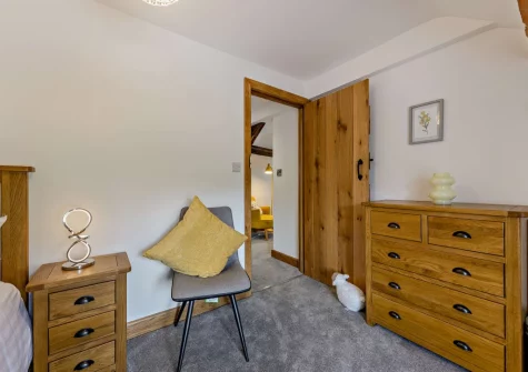 Bedroom #3 at Bryn Bras, Brithdir