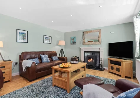 The living room at Bryn Olwyn, Little Newcastle
