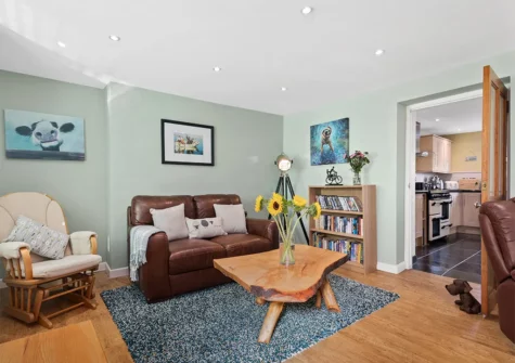 The living room at Bryn Olwyn, Little Newcastle