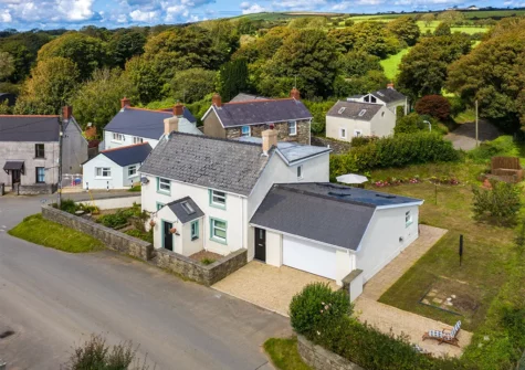 Outside Bryn Olwyn, Little Newcastle